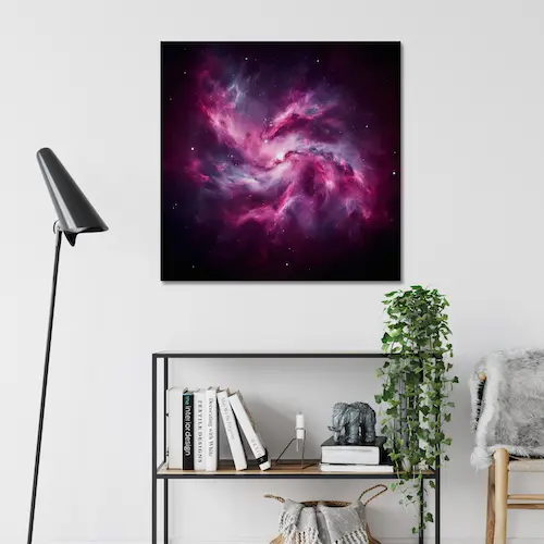 Dancing Beauty Nebula | Realistic Galaxy Space Art | LoveSpaceArt