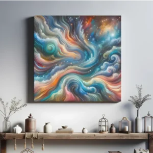 Abstract Cosmic Swirls | Abstract Space Art | LoveSpaceArt