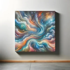 Abstract Cosmic Swirls | Abstract Space Art | LoveSpaceArt