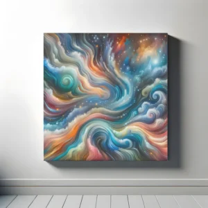 Abstract Cosmic Swirls | Abstract Space Art | LoveSpaceArt