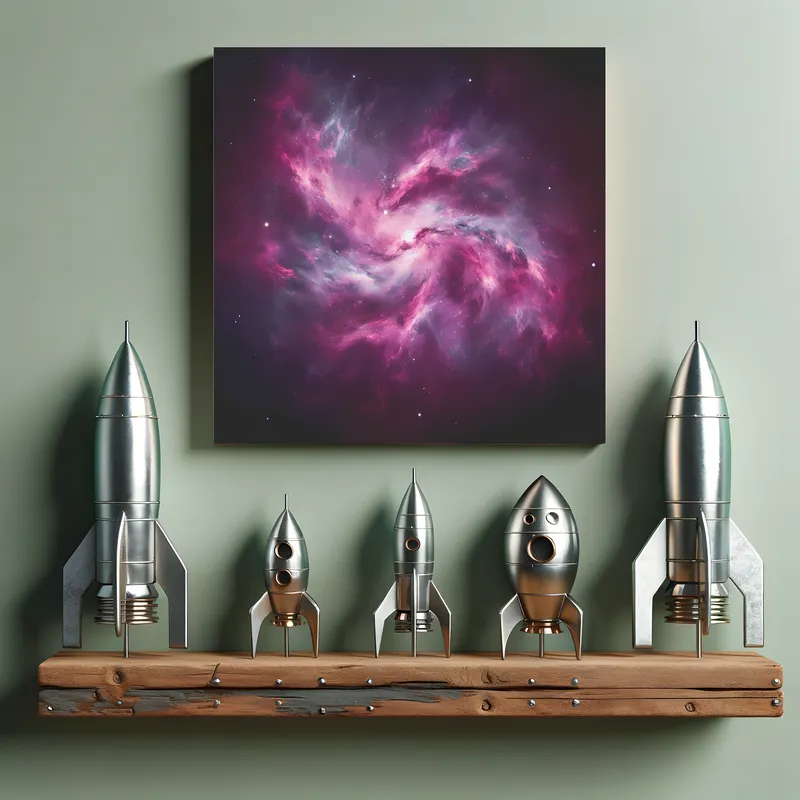 Dancing Beauty Nebula | Realistic Galaxy Space Art | LoveSpaceArt