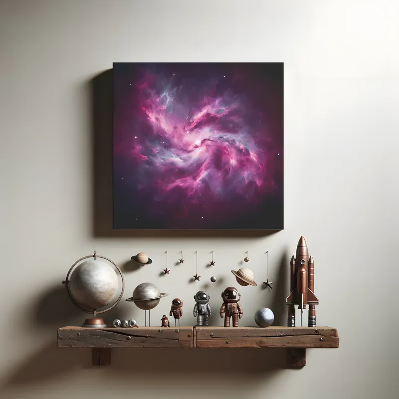 Dancing Beauty Nebula | Realistic Galaxy Space Art | LoveSpaceArt