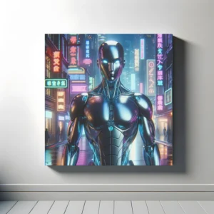 Neon Synthetic Dreams | CyberPunk Space Art Print | LoveSpaceArt