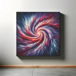 Vortex of Chromatic Dreams | Abstract Space Art | LoveSpaceArt