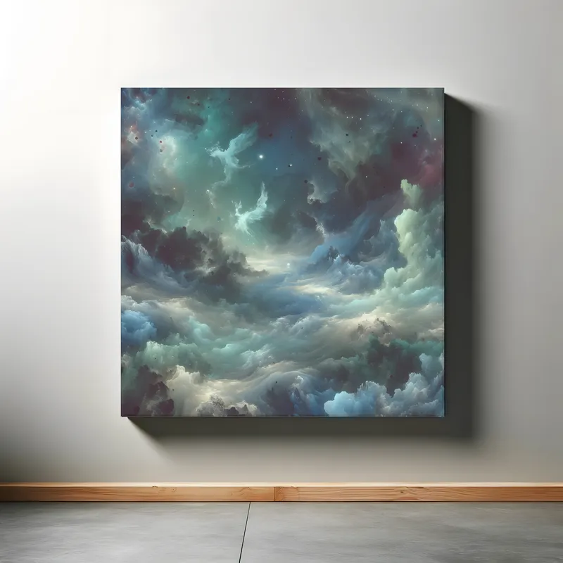 Whispers of the Azure Expanse | Abstract Space Art | LoveSpaceArt