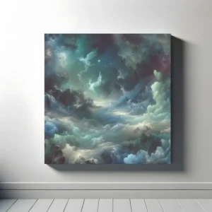 Whispers of the Azure Expanse | Abstract Space Art | LoveSpaceArt