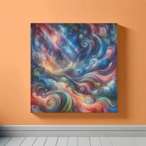 Astral Tide Whisper | Abstract Space Art Print | LoveSpaceArt