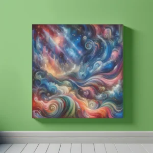 Astral Tide Whisper | Abstract Space Art Print | LoveSpaceArt