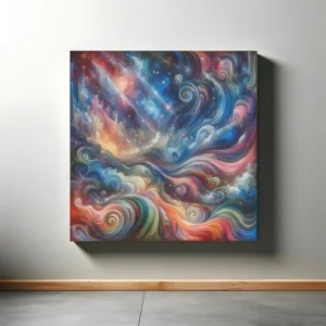 Astral Tide Whisper | Abstract Space Art Print | LoveSpaceArt