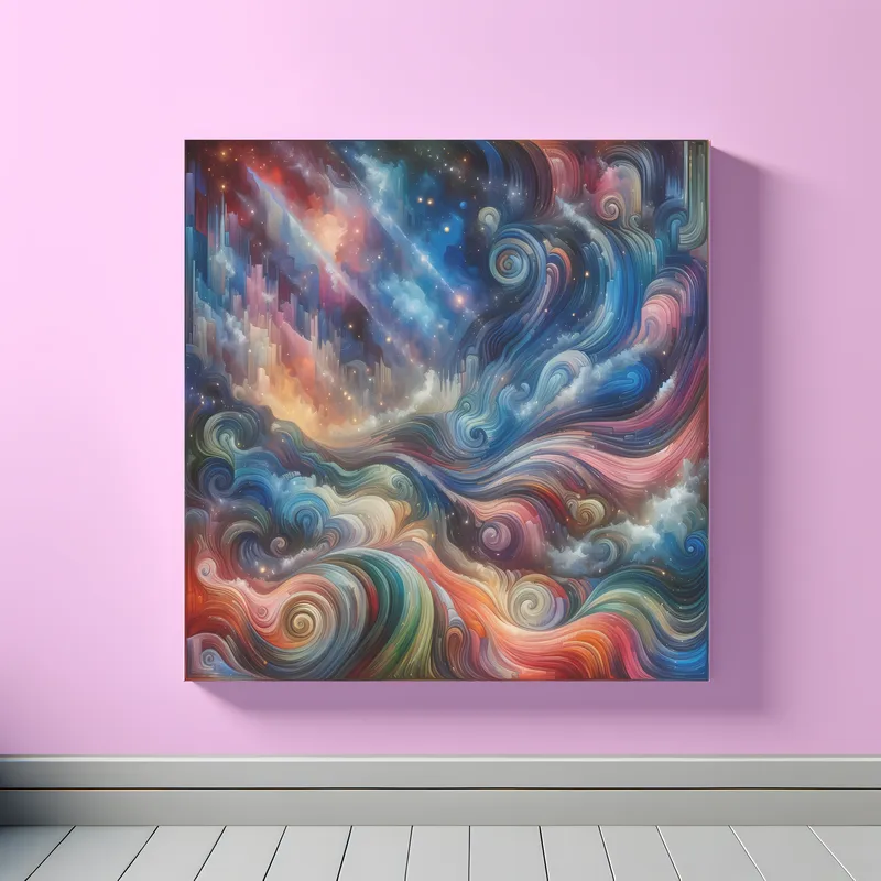 Astral Tide Whisper | Abstract Space Art Print | LoveSpaceArt