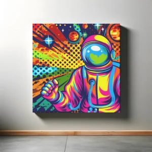 Cosmic Astro Odyssey | Pop Art Space Art Print | LoveSpaceArt