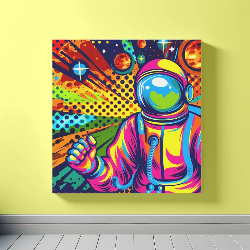 Cosmic Astro Odyssey | Pop Art Space Art Print | LoveSpaceArt