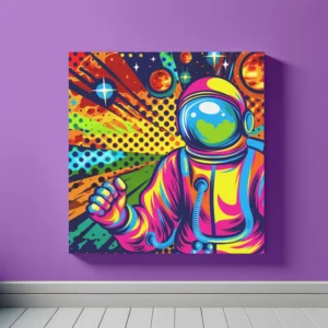 Cosmic Astro Odyssey | Pop Art Space Art Print | LoveSpaceArt