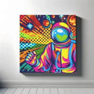 Cosmic Astro Odyssey | Pop Art Space Art Print | LoveSpaceArt