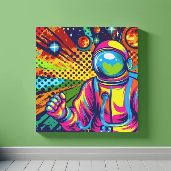 Cosmic Astro Odyssey | Pop Art Space Art Print | LoveSpaceArt