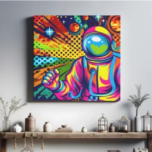 Cosmic Astro Odyssey | Pop Art Space Art Print | LoveSpaceArt