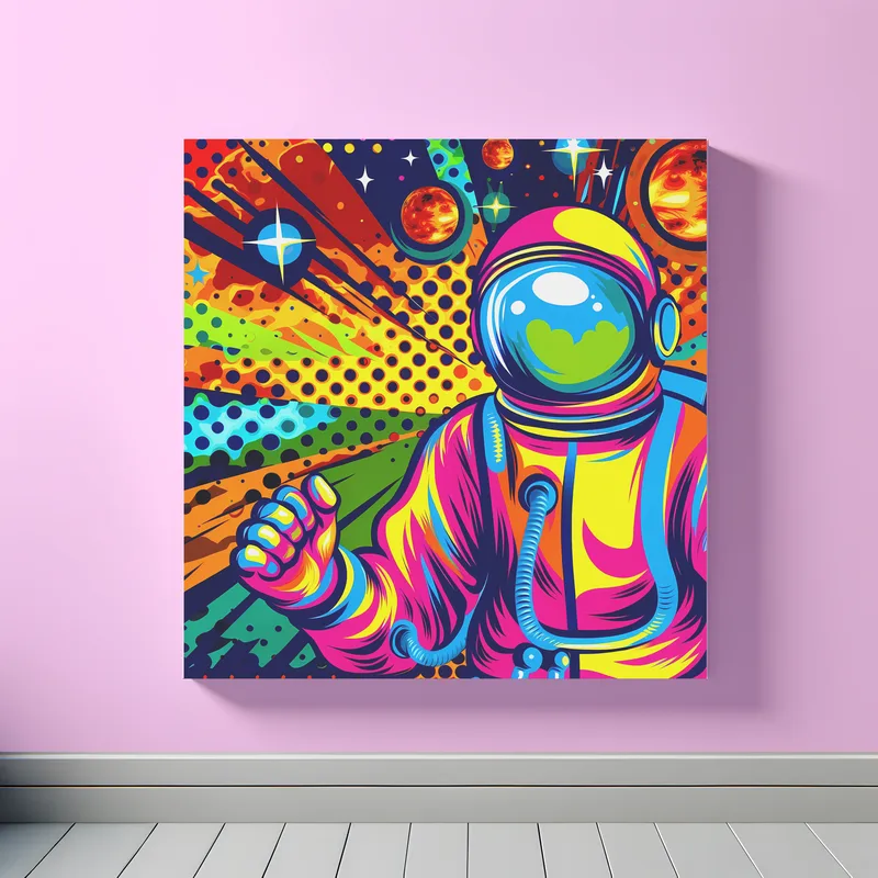 Cosmic Astro Odyssey | Pop Art Space Art Print | LoveSpaceArt