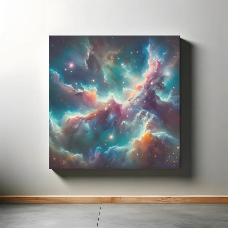 Ethereal Nebula Cosmic Reverie | Surreal Space Art Print | LoveSpaceArt