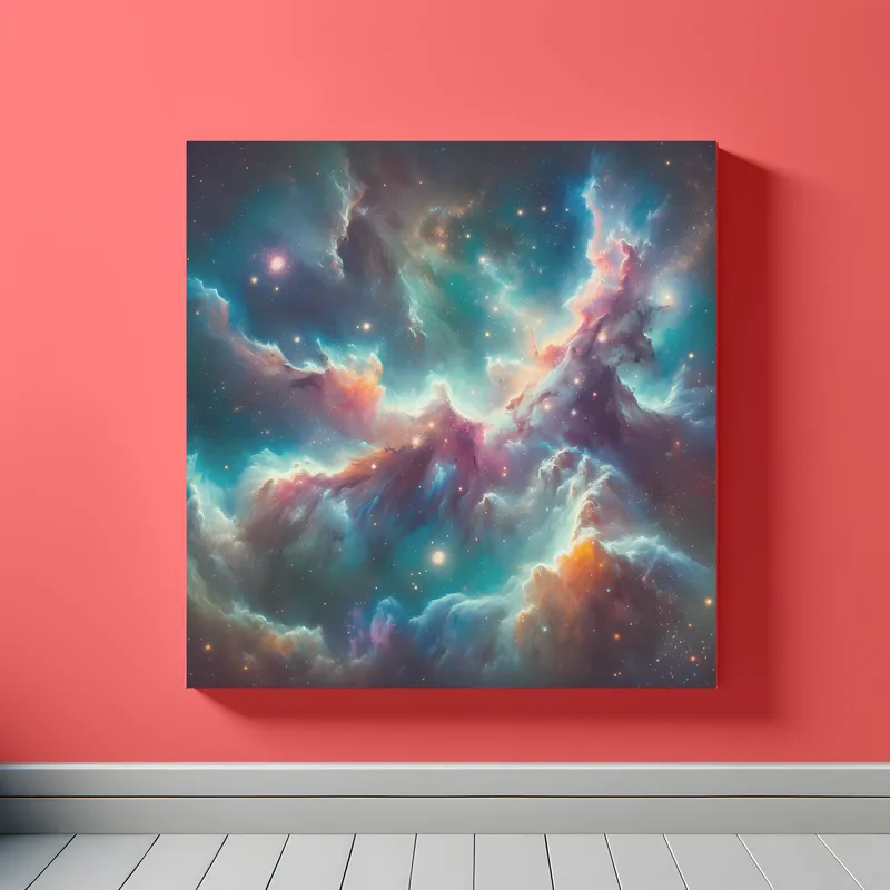 Ethereal Nebula Cosmic Reverie | Surreal Space Art Print | LoveSpaceArt