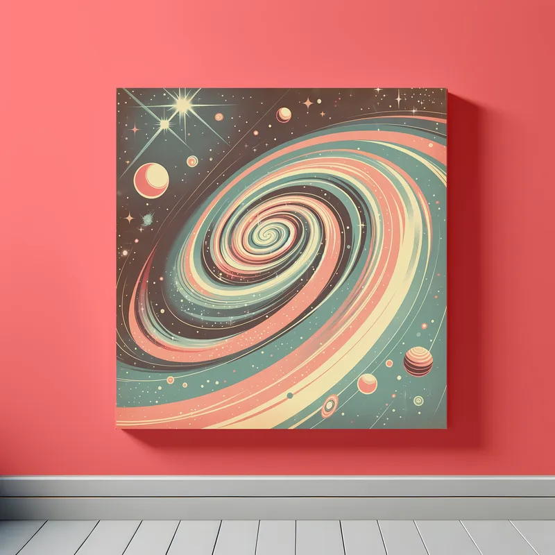 Galactic Nostalgia | Retro Space Art Prints | LoveSpaceArt