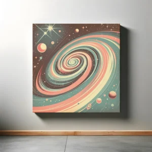 Galactic Nostalgia | Retro Space Art Prints | LoveSpaceArt