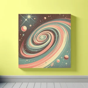 Galactic Nostalgia | Retro Space Art Prints | LoveSpaceArt