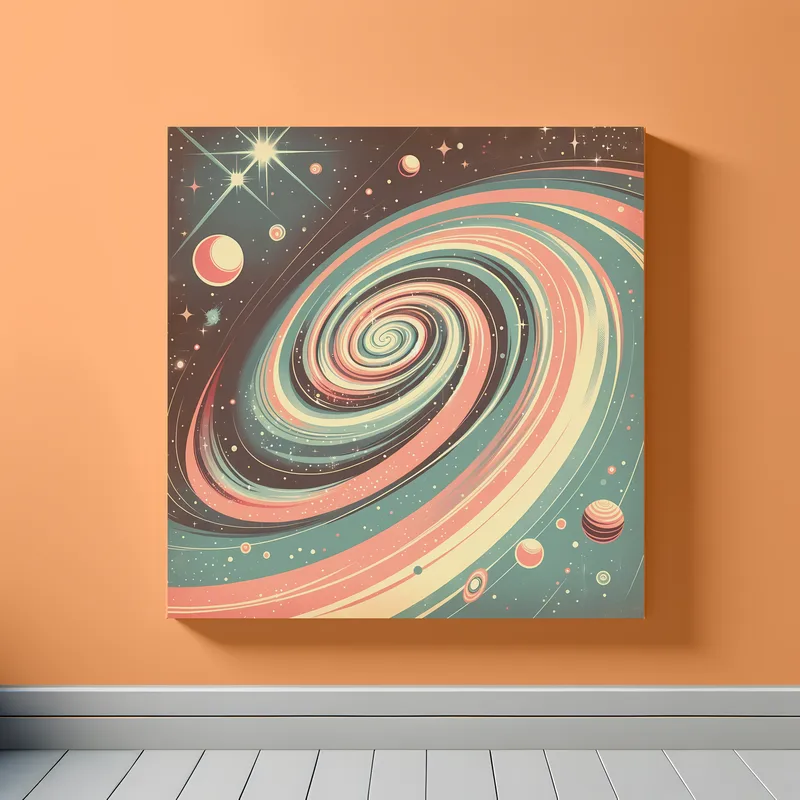 Galactic Nostalgia | Retro Space Art Prints | LoveSpaceArt