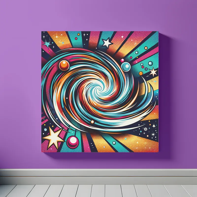 Galactic Pop Fusion | Pop Art Space Art Print | LoveSpaceArt