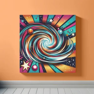 Galactic Pop Fusion | Pop Art Space Art Print | LoveSpaceArt