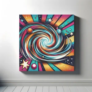 Galactic Pop Fusion | Pop Art Space Art Print | LoveSpaceArt