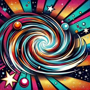 Galactic Pop Fusion | Pop Art Space Art Print | LoveSpaceArt