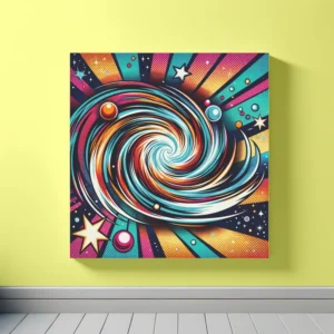 Galactic Pop Fusion | Pop Art Space Art Print | LoveSpaceArt