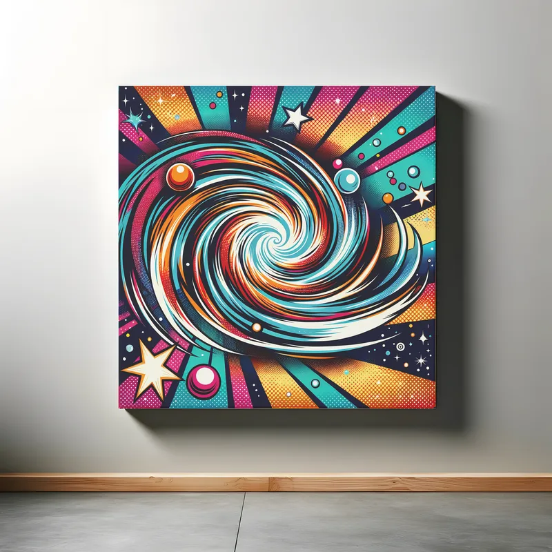 Galactic Pop Fusion | Pop Art Space Art Print | LoveSpaceArt