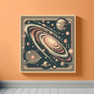 Galactic Retro Reverie | Retro Space Art Prints | LoveSpaceArt