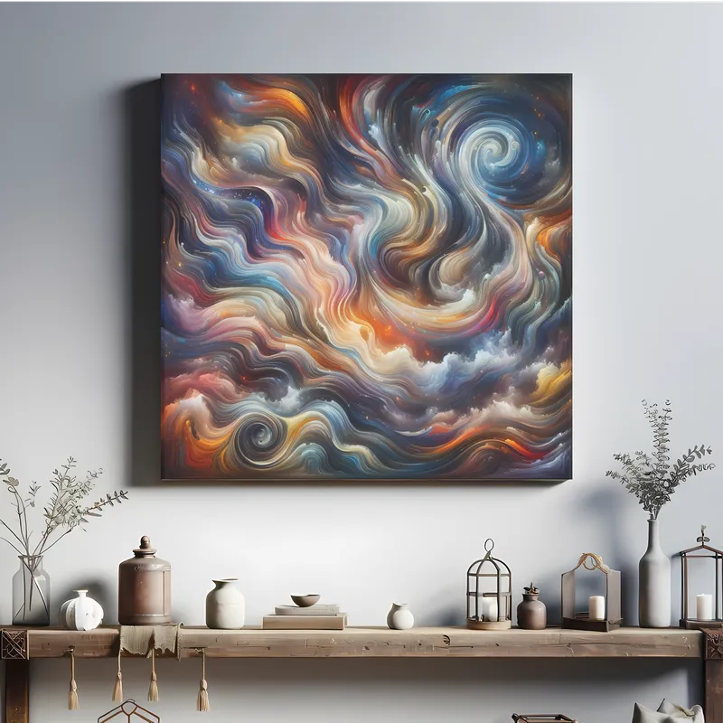 Interstellar Dreamscape Symphony | Abstract Space Art Print | LoveSpaceArt