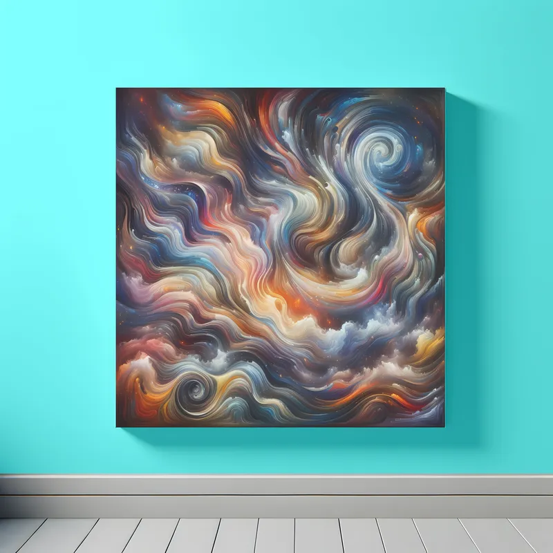 Interstellar Dreamscape Symphony | Abstract Space Art Print | LoveSpaceArt