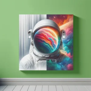 Reflections of a Cosmic Journey | Surreal Space Art Print | LoveSpaceArt