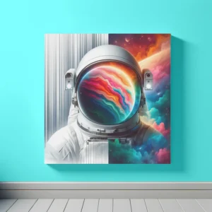 Reflections of a Cosmic Journey | Surreal Space Art Print | LoveSpaceArt