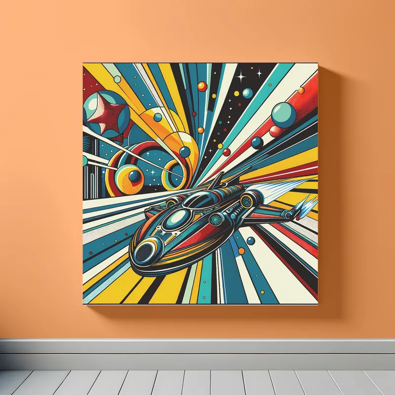 Voyage of Imagination | Pop Art Space Art Print | LoveSpaceArt