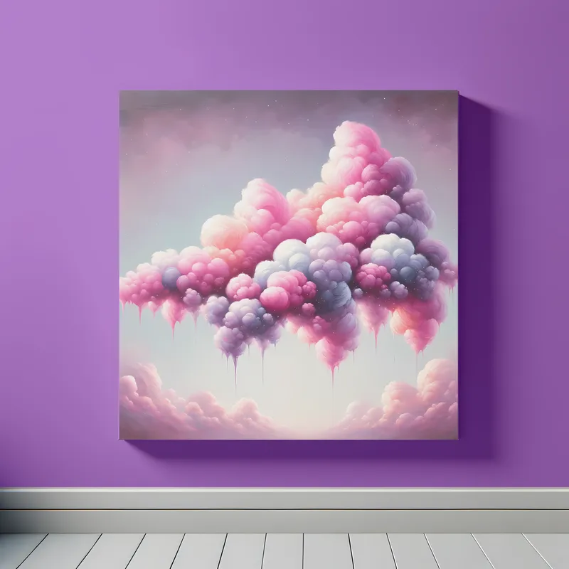 Candy Floss Clouds | Surreal Space Art Print | LoveSpaceArt