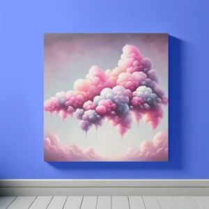 Candy Floss Clouds | Surreal Space Art Print | LoveSpaceArt