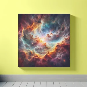 Galactic Flame Ballet | Realistic Galaxy Space Art | LoveSpaceArt