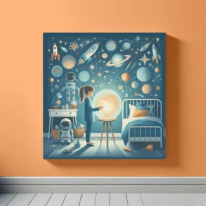 Stellar Dreams | Illustrated Kids Space Art | LoveSpaceArt